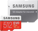 Фото Samsung Evo Plus microSDXC Class 10 UHS-I U3 512Gb (MB-MP512D/CN)