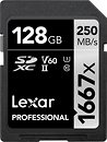 Фото Lexar Professional 1667x SDXC UHS-II U3 128Gb (LSD128CB1667)