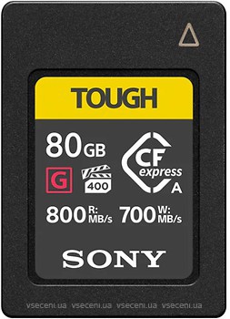 Фото Sony CEAG80T.SYM CFexpress Type A 80GB (CEAG80T.SYM)