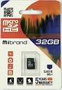 Фото Mibrand MicroSDHC Class 10 UHS-I U3 32Gb (MICDHU3/32GB)