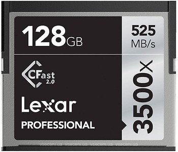 Фото Lexar Professional 3500x CFast 2.0 128Gb