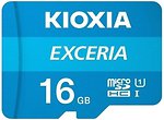 Фото Kioxia Exceria microSDHC Class 10 UHS-I 16Gb (LMEX1L016GG2)