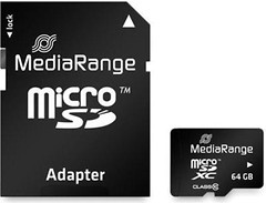 Фото MediaRange microSDXC Class 10 64Gb (MR955)