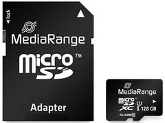 Фото MediaRange microSDXC Class 10 UHS-I U1 128Gb (MR945)