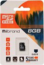 Фото Mibrand MicroSDHC Class 10 8Gb (MICDHC10/8GB)