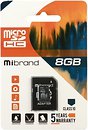 Фото Mibrand MicroSDHC Class 10 8Gb (MICDHC10/8GB-A)