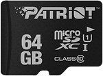 Фото Patriot LX microSDXC Class 10 UHS-I 64Gb (PSF64GMDC10)