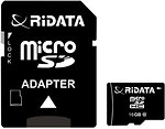 Фото RiDATA microSDHC Class 10 16Gb (FF953659)