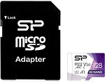 Фото Silicon Power Superior Pro Colorful microSDXC Class 10 UHS-I U3 128Gb (SP128GBSTXDU3V20AB)