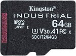 Фото Kingston Industrial microSDHC UHS-I U3 V30 A1 64Gb (SDCIT2/64GBSP)