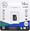 Фото T&G microSDHC Class 10 UHS-I U3 16Gb (TG-16GBSD10U3-00)