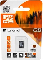 Фото Mibrand MicroSDXC Class 10 UHS-I U3 128Gb (MICDHU3/128GB)