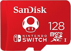 Фото SanDisk For Nintendo Switch microSDXC UHS-I U3 128Gb (SDSQXAO-128G-GNCZN)