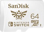 Фото SanDisk For Nintendo Switch microSDXC UHS-I U3 64Gb (SDSQXAT-064G-GN3ZN)