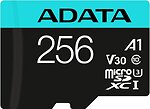 Фото ADATA Premier Pro microSDXC Class 10 UHS-I U3 256Gb (AUSDX256GUI3V30SA2-RA1)