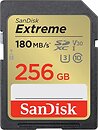 Фото SanDisk Extreme SDXC Class 10 UHS-I U3 V30 180MB/s 256Gb (SDSDXVV-256G-GNCIN)