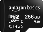 Фото Amazon Basics microSDXC Class 10 UHS-I U3 V30 A2 256Gb