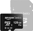 Фото Amazon Basics microSDXC Class 10 UHS-I U3 V30 A2 128Gb