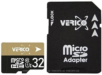 Фото Verico microSDHC Class 10 UHS-I 32Gb (1MCOV-MAH933-NN)