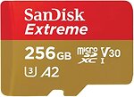 Фото SanDisk Extreme Pro microSDXC Class 10 UHS-I U3 V30 A2 256Gb (SDSQXAV-256G-GN6GN)