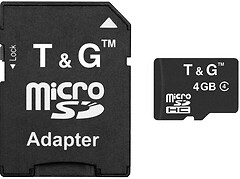 Фото Hi-Rali microSDHC Class 4 4Gb (TG-4GBSDCL4-01)