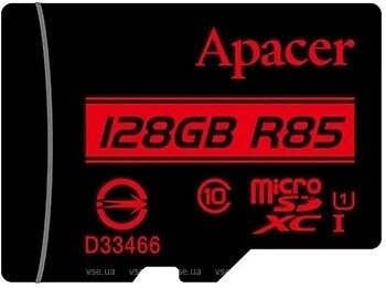 Фото Apacer R85 microSDXC Class 10 UHS-I 128Gb (AP128GMCSX10U5-RA)