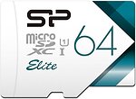 Фото Silicon Power Elite microSDXC Class 10 UHS-I 64Gb (SP064GBSTXBU1V21SP)