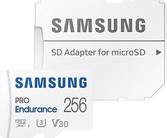Фото Samsung Pro Endurance microSDXC Class 10 UHS-I U3 256Gb (MB-MJ256KA)