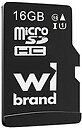 Фото Wibrand microSDXC Class 10 UHS-I U1 16Gb (WICDHU1/16GB)