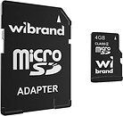 Фото Wibrand microSDXC Class 4 4Gb (WICDC4/4GB-A)