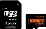 Фото Apacer R100 microSDXC Class 10 UHS-I U3 V30 A2 1Tb (AP1TBMCSX10U8-R)