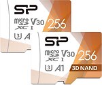 Фото Silicon Power Superior Pro microSDXC Class 10 UHS-I U3 256Gb 2-Pack (S2256GBSTXDU3V20AD)