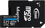 Фото Team Group Elite microSDXC Class 10 UHS-I U3 V30 512Gb (TEAUSDX512GIV30A103)