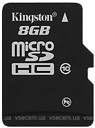 Фото Kingston microSDHC Class 10 8Gb