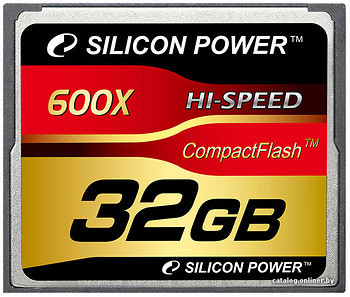 Фото Silicon Power CompactFlash 600x 32Gb