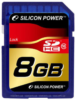 Фото Silicon Power SDHC Class 10 8Gb
