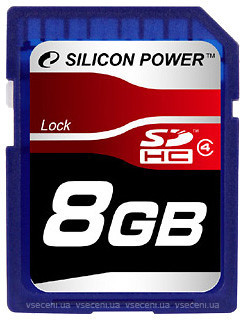 Фото Silicon Power SDHC Class 4 8Gb