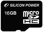Фото Silicon Power microSDHC Class 10 16Gb (SP016GBSTH010V10)
