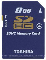 Фото Toshiba SDHC Class 4 8Gb