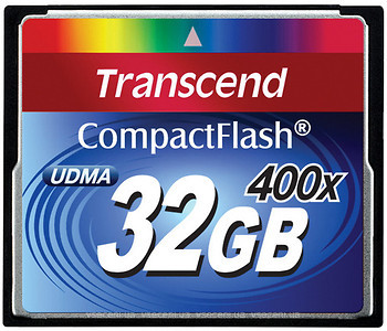 Фото Transcend CompactFlash 400x 32Gb