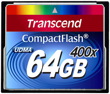 Фото Transcend CompactFlash 400x 64Gb
