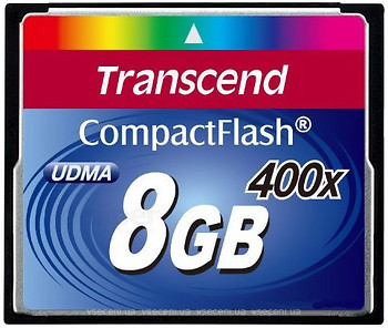 Фото Transcend CompactFlash 400x 8Gb
