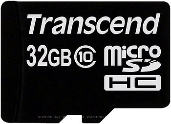 Фото Transcend microSDHC Class 10 32Gb
