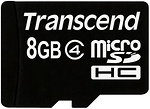 Фото Transcend microSDHC Class 4 8Gb