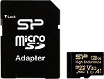 Фото Silicon Power High Endurance microSDXC Class 10 UHS-I U3 V30 128Gb (SP128GBSTXDV3V1HSP)