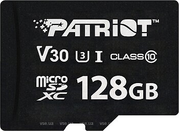 Фото Patriot VX microSDXC Class 10 UHS-I U1 V30 128Gb (PSF128GVX31MCX)