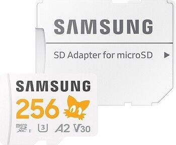 Фото Samsung Pro+ Sonic the Hedgehog microSDXC Class 10 UHS-I U3 V30 A2 256Gb (MB-MD256SA/LC1)