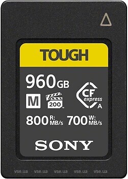 Фото Sony CFexpress Type A 960GB (CEAM960T.SYM)