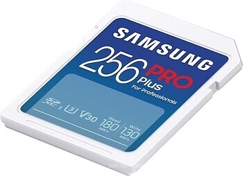 Фото Samsung Pro Plus SDXC Class 10 UHS-I U3 V30 256Gb (MB-SD256S/AM)