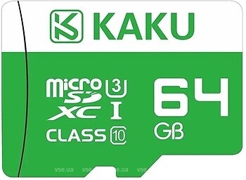 Фото Kakusiga Ultra microSDXC Class 10 UHS-I U3 64Gb (KSC-434-64G)